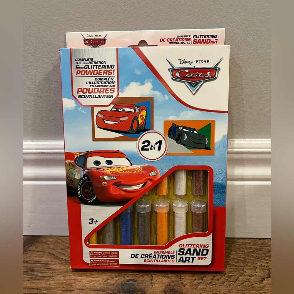 Disney Cars sand art kit
